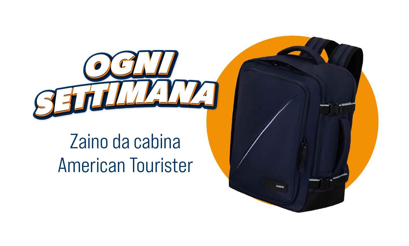 Ogni settimana Zaino da cabina American Tourister